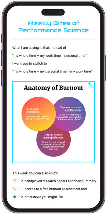 WPS Weekly Performance Science Newsletter